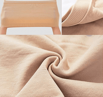 [Plus Size Strapless Bra] Plus Size Double-Layer Strapless Bra | Anti-Slip, Removable Pads, No Underwire, Seamless Smoothing, High Elasticity, Black Camisole Top | For Casual Attire, Comfortable Daily Wear, Offshoulder Fashio