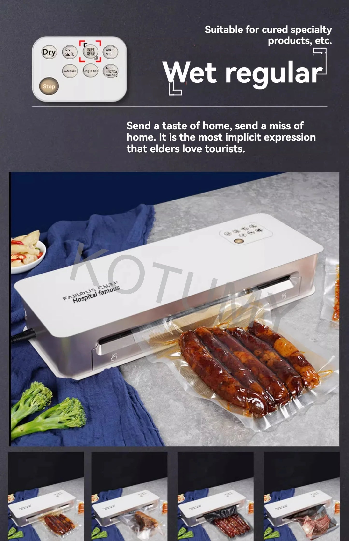 Small-sized Creation Of Vacuum Seal Airtight Retain Freshness Foodstuff Retain Freshness Househol Fully Automatic