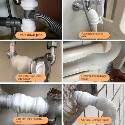 Waterproof Self-Fusing Silicone Tape |   High Temp Resistant |   Leak Proof Seal for Pipe, Hose, Tubing |   Emergency Repair