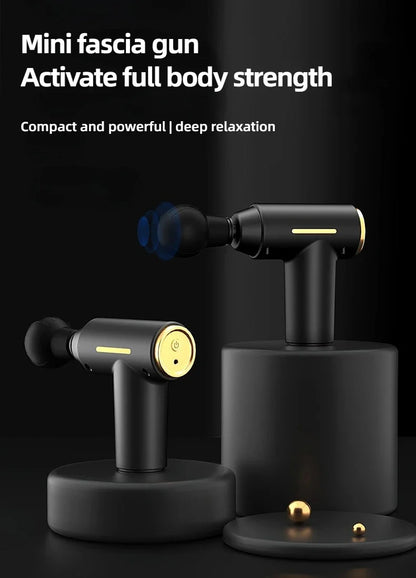 Fascial Massage Gun Electric Vibration Therapy Massager Body Relaxation Vibration Massage For Body Neck Back Relaxation Tools