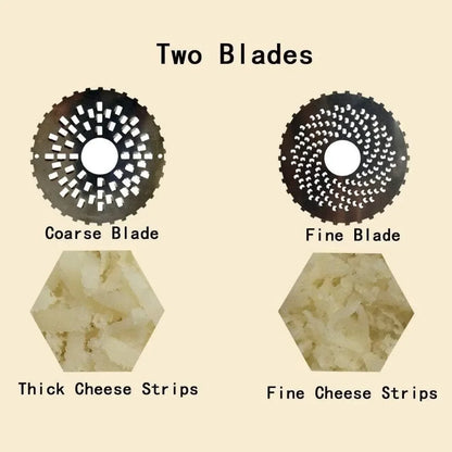 Cheese Grater Blade DIY Butter Food Mill Cheese Grater Slicer Kitchen Gadgets Chocolate Grater Stainless Steel