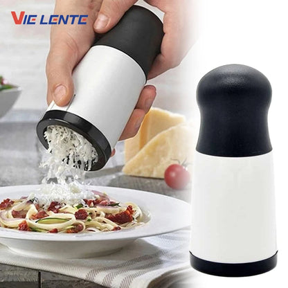 Cheese Grater 2 Pattern Blade Kitchen Gadgets Chocolate Grater DIY Butter Food Mill Cheese Grater Slicer ABS+Stainless Steel