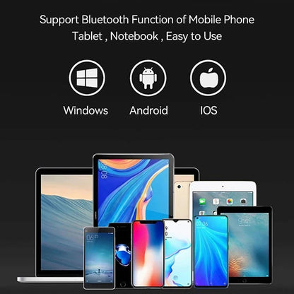 Foldable Bluetooth Keyboard With Touchpad Mini Wireless Keyboard Rechargable Keyboard For IOS Android Windows Tablet Notebook