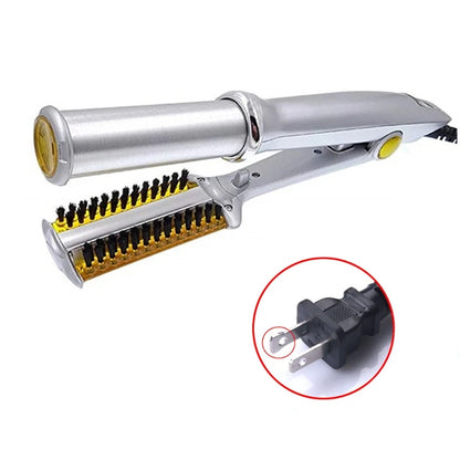 2-in-1 Hair Straightener and Curler for Styling Flat Iron Hairdressing Tool Dropshipping