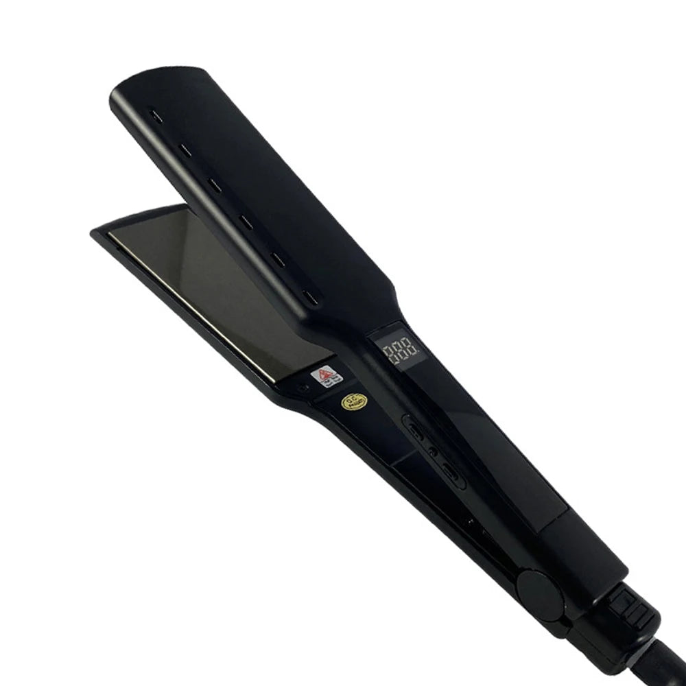 Hair Straightener Curler 480 Degrees High Temperature Titanium Plate Vibrating Flat Iron Keratin Treatment Hair Styling Tool