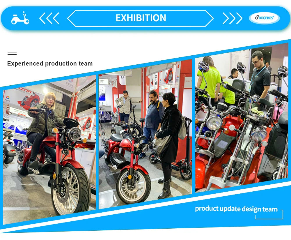 12-Inch 2000W 2-Wheel Self-Balancing Scooter Motorcycle Electric Scooter With CE EEC