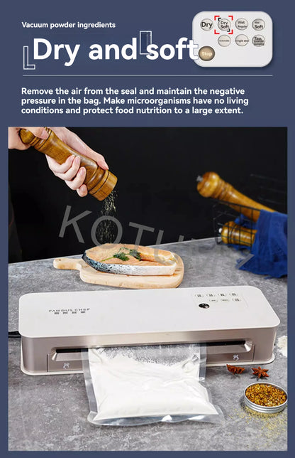Small-sized Creation Of Vacuum Seal Airtight Retain Freshness Foodstuff Retain Freshness Househol Fully Automatic