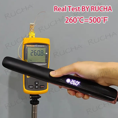 Hair Straightener 500F Professional Temperature High Keratin Treatment Hair Flat Iron for Frizzy Hair Recovers the Damaged