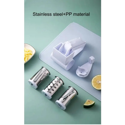 Hand-Cranked Rotating Cheese Grater Creative Cheese Shredder Multi-functional Milk Block Crusher for Kitchen Grater