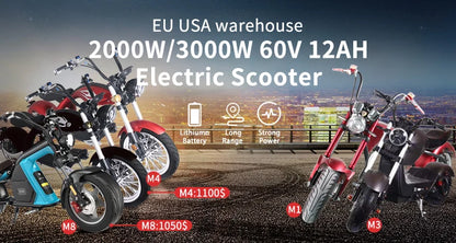 12-Inch 2000W 2-Wheel Self-Balancing Scooter Motorcycle Electric Scooter With CE EEC