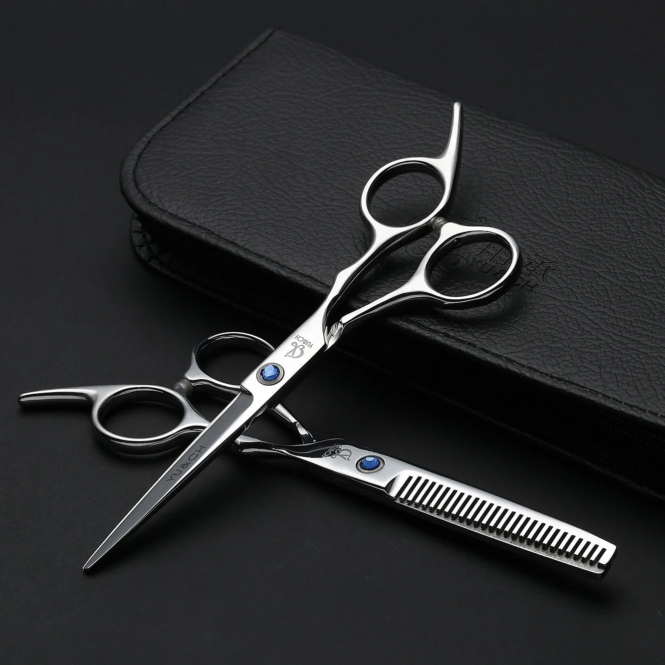 Hair Cutting Scissors Thinning Shears Kit Professional Barber Hairdressing Texturizing Salon Razor Edge Scissor Stainless Steel