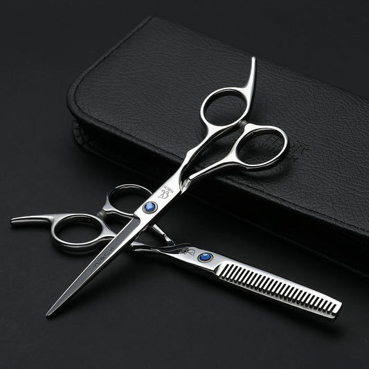 Hair Cutting Scissors Thinning Shears Kit Professional Barber Hairdressing Texturizing Salon Razor Edge Scissor Stainless Steel