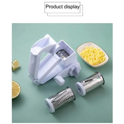 Hand-Cranked Rotating Cheese Grater Creative Cheese Shredder Multi-functional Milk Block Crusher for Kitchen Grater