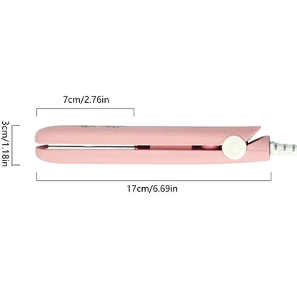 2 in 1 Hair Straightener Curling Tool Quick Heating Dual-purpose Adjustable Thermostatically Operated