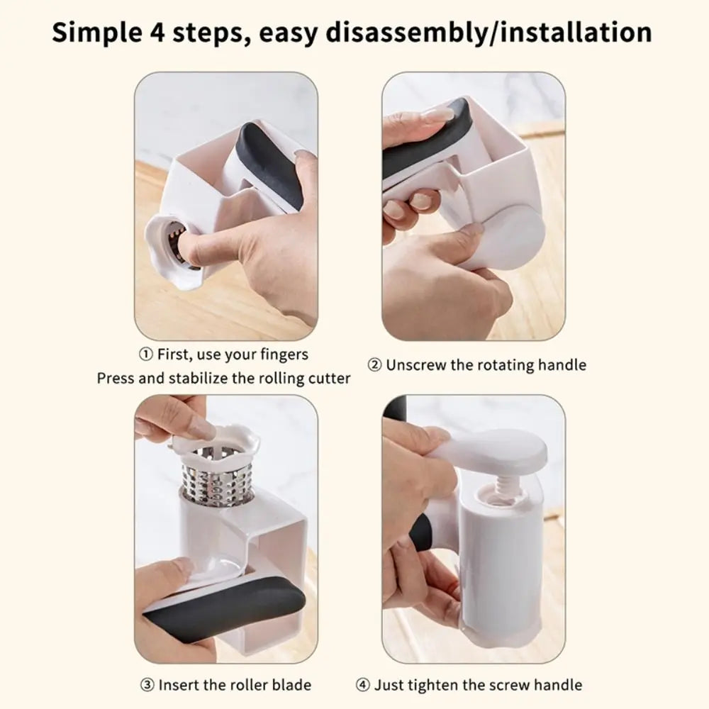 3-in-1 Hand-Cranked Cheese Grater Hand Crank Rotary Parmesan Cheese Shredder Multi-functional Handheld Chocolate Grater