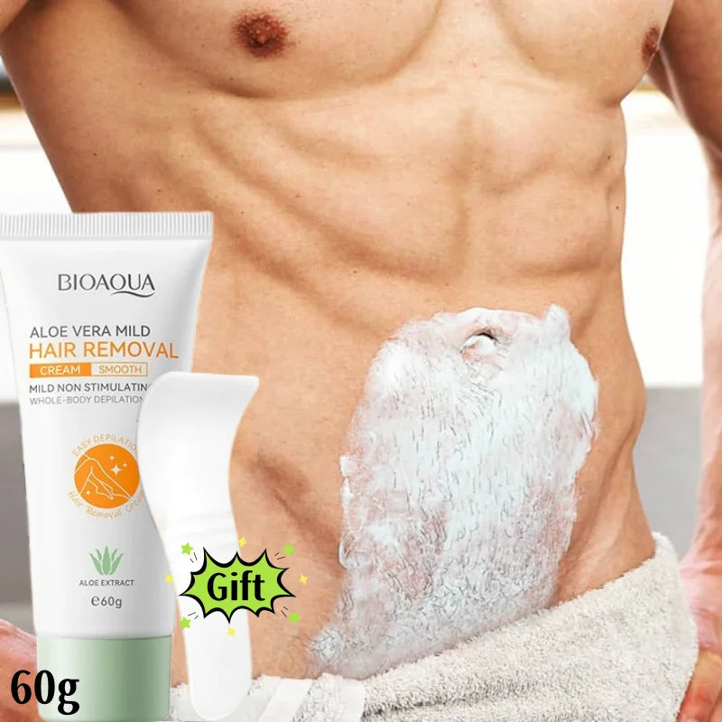 Hair Removal Cream Semi-permanent Painless Hair Remove Woman Men Body Underarm Depilatory Cream Effective Inhibition Hair Growth