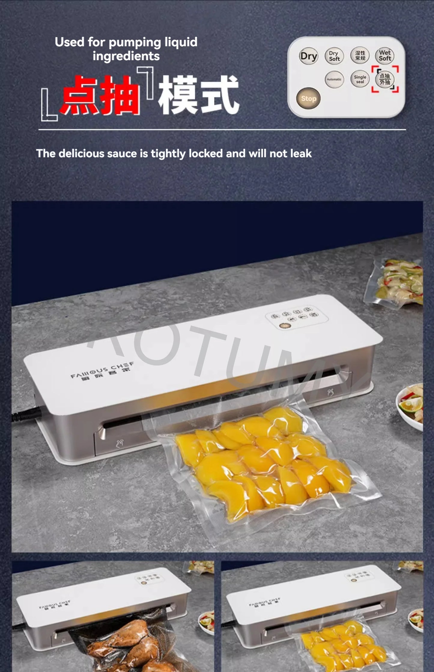 Small-sized Creation Of Vacuum Seal Airtight Retain Freshness Foodstuff Retain Freshness Househol Fully Automatic