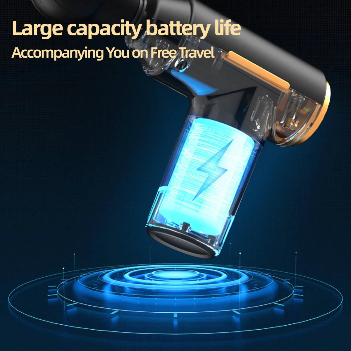 Fascial Massage Gun Electric Vibration Therapy Massager Body Relaxation Vibration Massage For Body Neck Back Relaxation Tools