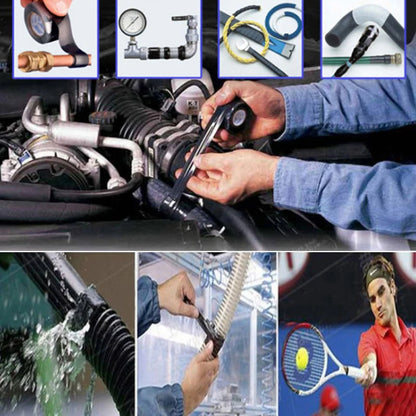 Waterproof Self-Fusing Silicone Tape |   High Temp Resistant |   Leak Proof Seal for Pipe, Hose, Tubing |   Emergency Repair