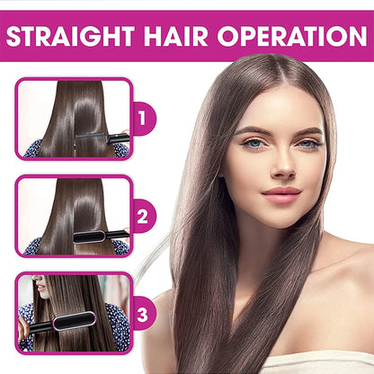 Hair Straightener Professional Ptc Quick Heated Electric Hot Comb Hair  Comb Personal Care Multifunctional Hairstyle Brush