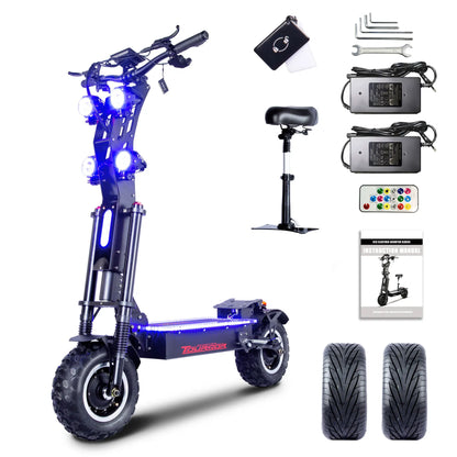 10000W Off-road Electric Scooter Dual Motors 14 Inch Off-Road Tyres 72V-40AH Panasonic Battery Speed 120KM/H elektro scooter