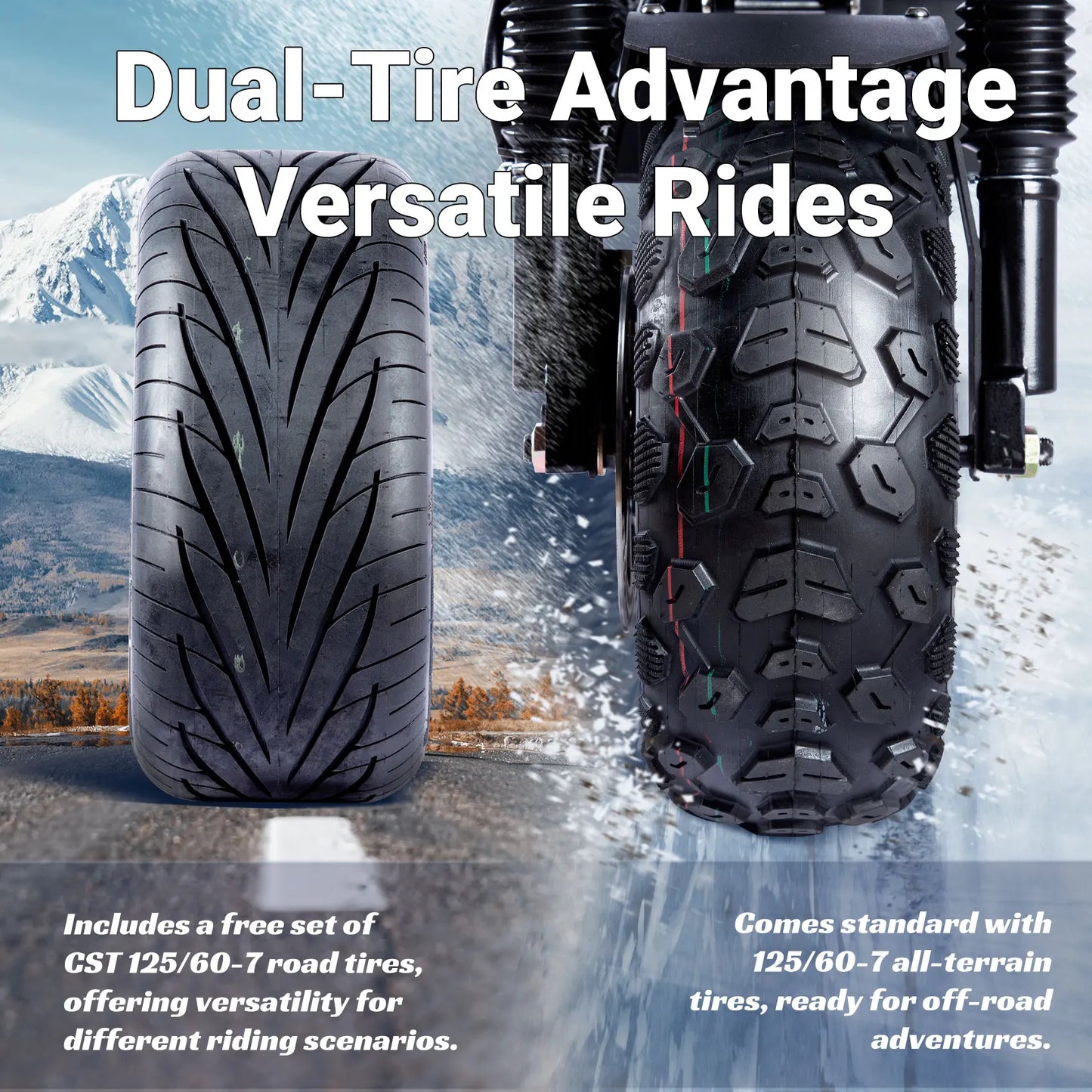 10000W Off-road Electric Scooter Dual Motors 14 Inch Off-Road Tyres 72V-40AH Panasonic Battery Speed 120KM/H elektro scooter