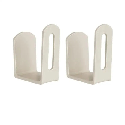 2pcs Home Router Storage Box Wall Artifact Set-top Box Wall-mounted Fixture Support Bracket Wifi Placement Rack For Living Room