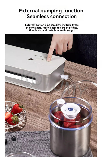 Small-sized Creation Of Vacuum Seal Airtight Retain Freshness Foodstuff Retain Freshness Househol Fully Automatic