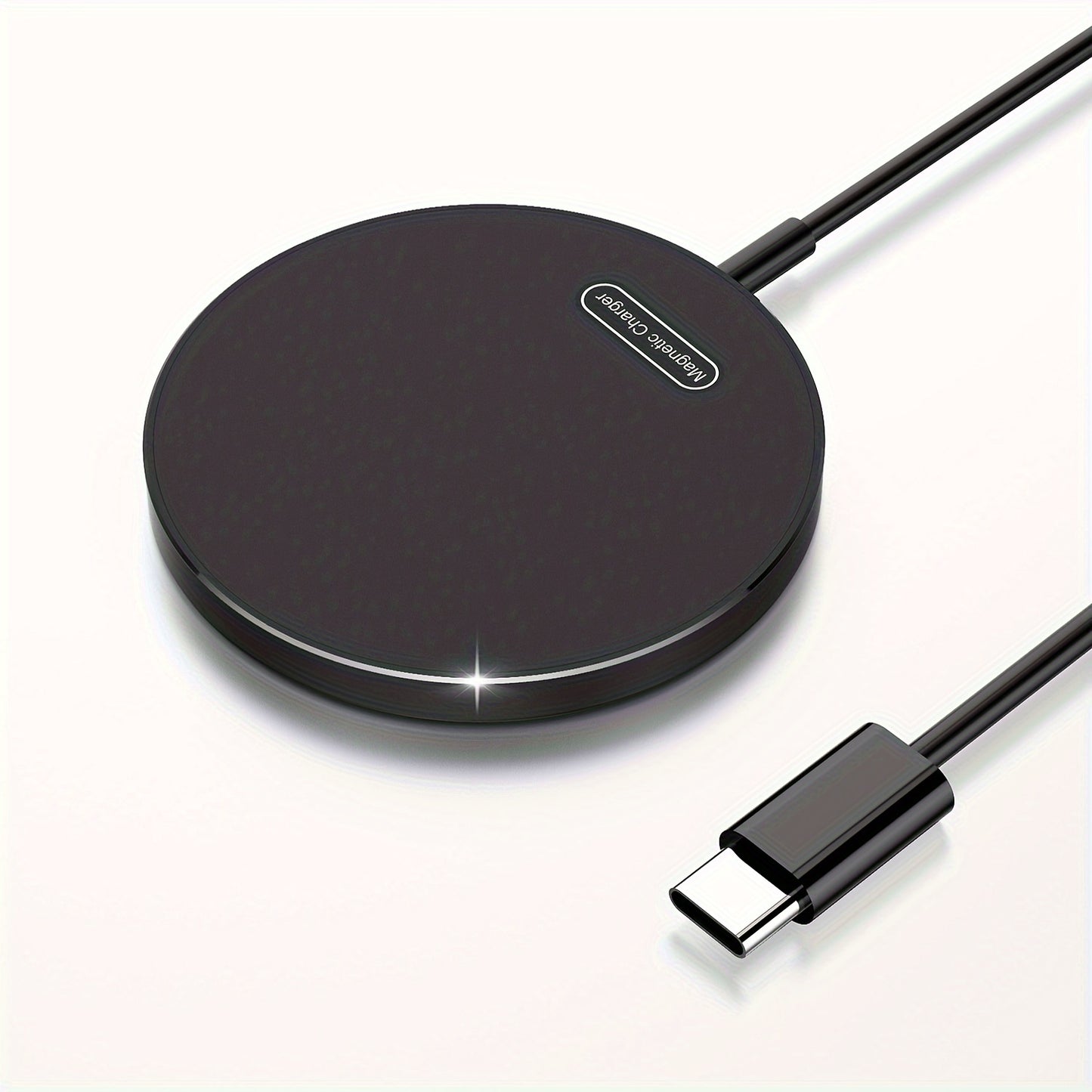 Wireless Charger Charging Station Compact Magnetic Fast Charging Compatible With Apple Mobile Phone 15 14 13 12 Pro Max Series For
 Samsung Galaxy Mobile Phone Series For Airpods3/2 Se